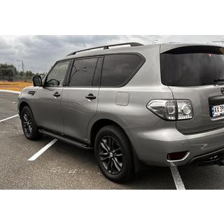 Bočne stopnice New Vision Grey (2 kos, aluminij) Nissan Patrol Y62 2010–2024 fotografija 2
