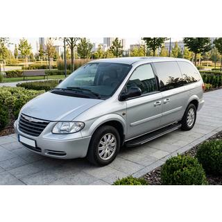 Stranske stopnice Bosphorus Grey (2 kos., aluminij) Chrysler Voyager 2001–2007 fotografija 1