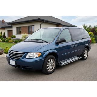 Stranske stopnice Rainbow (2 kosa, aluminij) Chrysler Voyager 2001–2007 fotografija 1