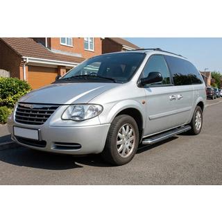 Stranske stopnice Maydos V1 (2 kosa, aluminij) Chrysler Voyager 2001–2007 fotografija 1