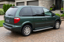 Chrysler Voyager 2001–2007 Stranske stopnice Maydos V2 (2 kosa, aluminij) fotografija 1