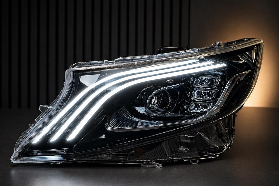 Mercedes Vito/V-razred W447 2014– LED sprednji žarometi v Maybach dizajnu (za Vito, 2 kos) Image