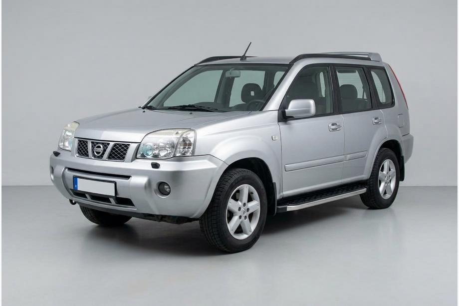 Nissan X-trail T30 2002–2007 BlackLine bočne stopnice (2 kos, aluminij) Image