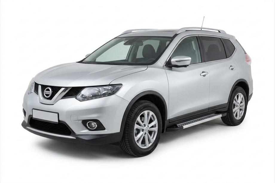 Nissan X-trail T32/Rogue 2014–2021 Bočne stopnice New Vision Grey (2 kos, aluminij) Image