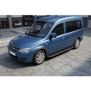 Stranski pragovi Tayga Black (2 kosa, aluminij) fotografija 1