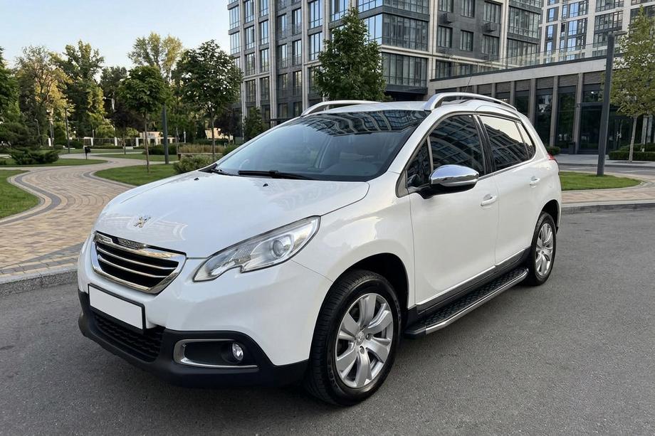 Peugeot 2008 2013–2019 Stranske stopnice BlackLine (2 kos, aluminij) Image