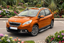 Peugeot 2008 2013–2019 Bočne stopnice Tayga V2 (2 kosa, aluminij) fotografija 1