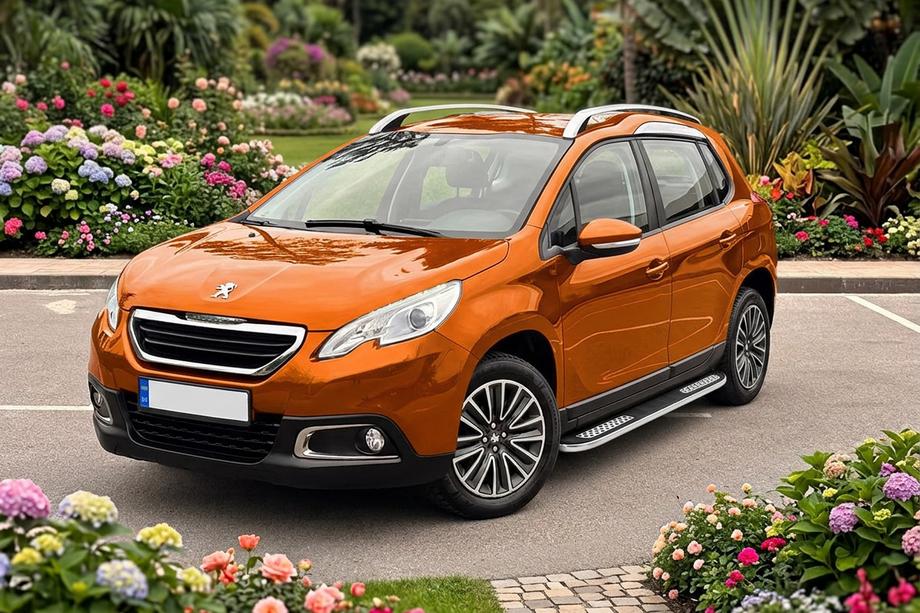 Peugeot 2008 2013–2019 Bočne stopnice Tayga V2 (2 kosa, aluminij) Image