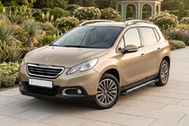Peugeot 2008 2013–2019 Stranske stopnice New Vision Black (2 kosa, aluminij) fotografija 1