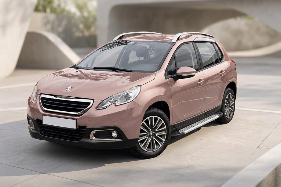 Peugeot 2008 2013–2019 Bočne stopnice New Vision Grey (2 kos, aluminij) Image