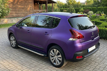 Peugeot 3008 2008–2016 Stranske stopnice BlackLine (2 kos, aluminij) fotografija 1