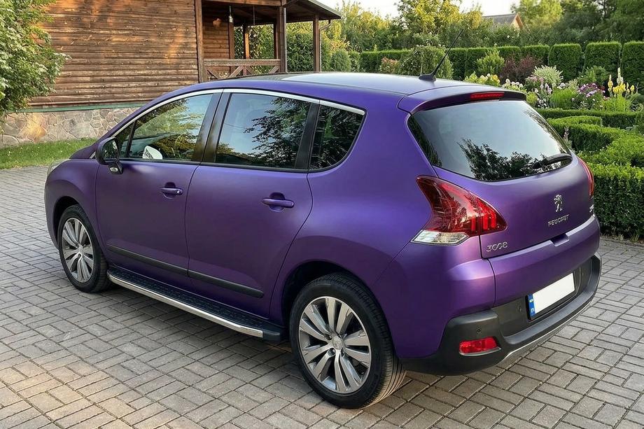 Peugeot 3008 2008–2016 Stranske stopnice BlackLine (2 kos, aluminij) Image