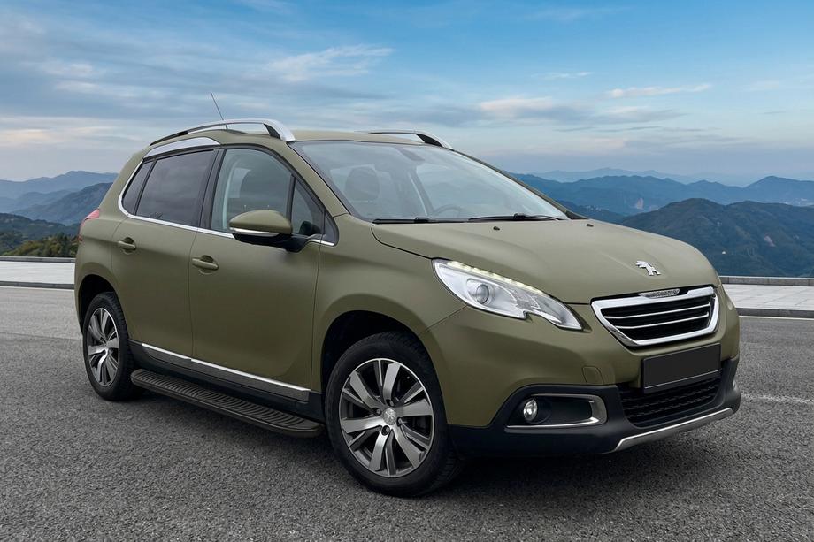 Peugeot 3008 2008–2016 Stranski pragovi Tayga Black (2 kosa, aluminij) 2008-2014 Image