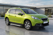 Peugeot 3008 2008–2016 Bočne stopnice New Vision Grey (2 kos, aluminij) 2014-2016 fotografija 1