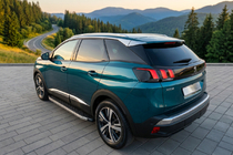 Peugeot 3008 2016–2023 Stranske stopnice BlackLine (2 kosa, aluminij) fotografija 1