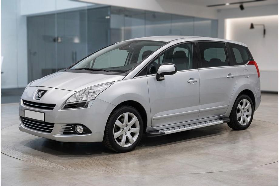 Peugeot 5008 2009–2016 Bočne stopnice New Vision Grey (2 kos, aluminij) Image