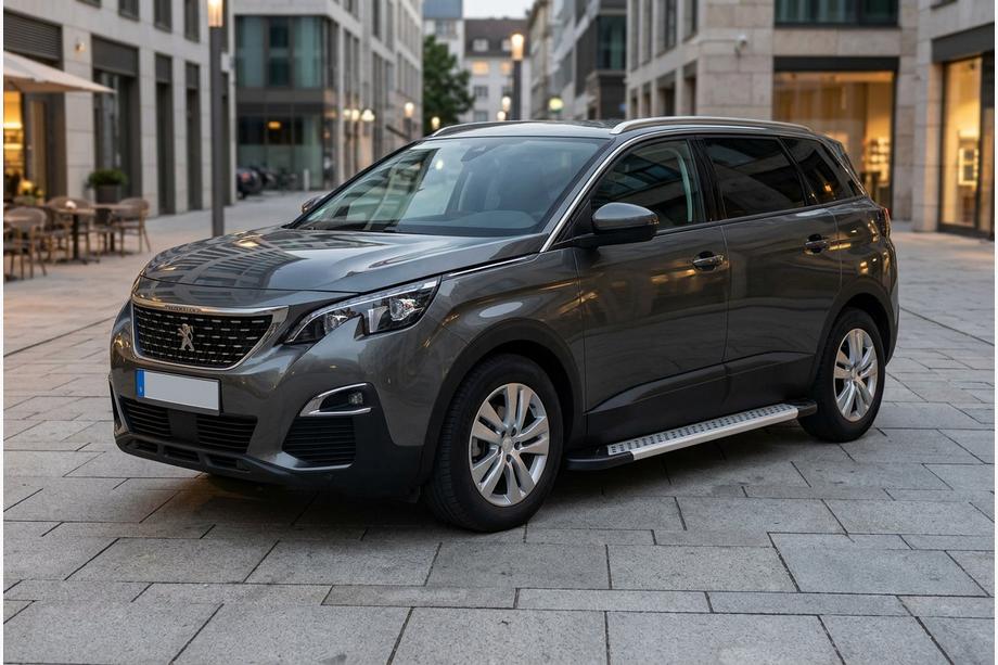 Peugeot 5008 2016–2023 Bočne stopnice New Vision Grey (2 kos, aluminij) Image