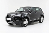 Range Rover Evoque 2012–2018 Stranski pragovi Tayga Black (2 kosa, aluminij) fotografija 1