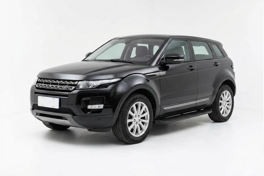 Range Rover Evoque 2012–2018 Stranski pragovi Tayga Black (2 kosa, aluminij) Image