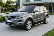 Range Rover Evoque 2012–2018 Stranske stopnice BlackLine (2 kos, aluminij) fotografija 1