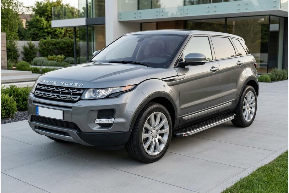 Range Rover Evoque 2012–2018 Stranske stopnice BlackLine (2 kos, aluminij) Image