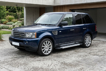 Range Rover Sport 2005–2013 Bočne stopnice New Vision Grey (2 kos, aluminij) fotografija 1
