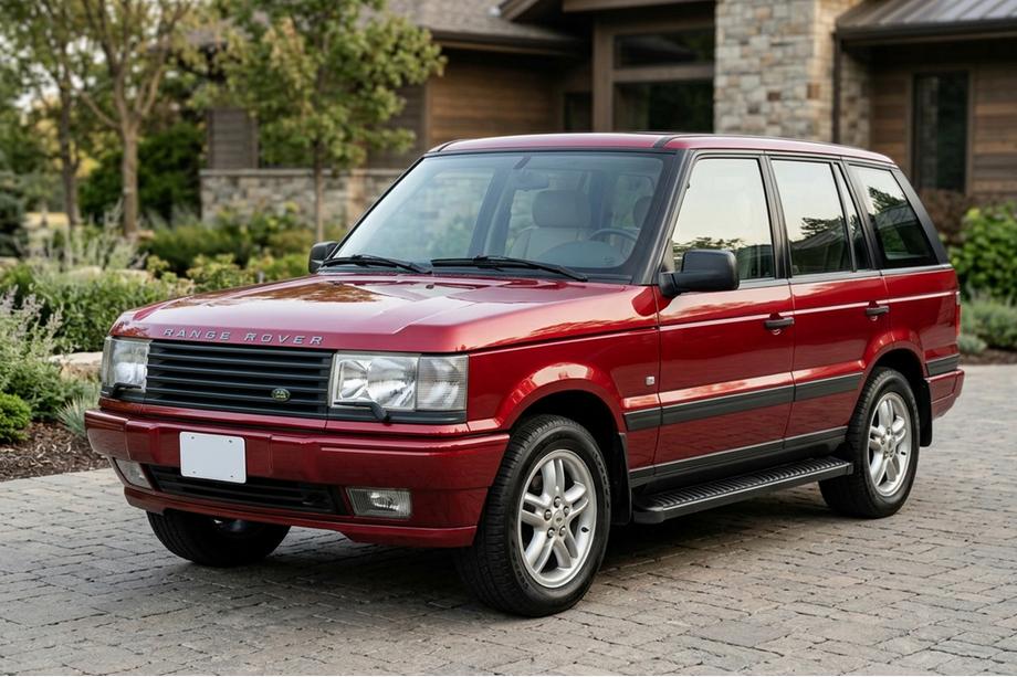 Range Rover II P38A 1997–2002 Stranski pragovi Tayga Black (2 kosa, aluminij) Image