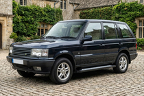 Range Rover II P38A 1997–2002 Stranske stopnice New Vision Black (2 kosa, aluminij) fotografija 1