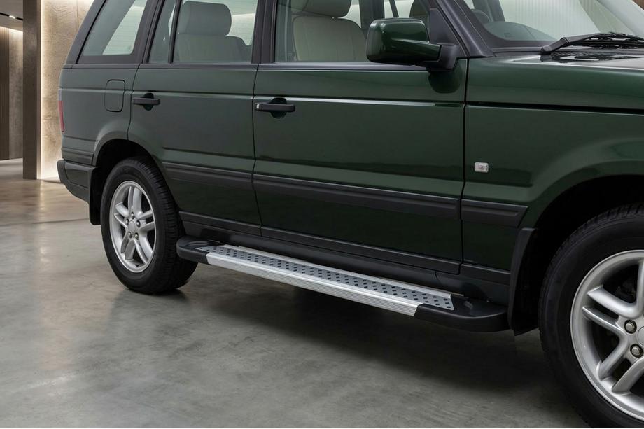 Range Rover II P38A 1997–2002 Bočne stopnice New Vision Grey (2 kos, aluminij) Image