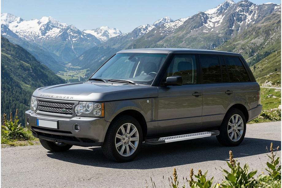 Range Rover III L322 2002–2012 Bočne stopnice New Vision Grey (2 kos, aluminij) Image
