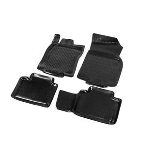 Gumijasti tepihi za kabino (4 kosi, Niken 3D) Nissan X-trail T32/Rogue 2014–2021 fotografija 2