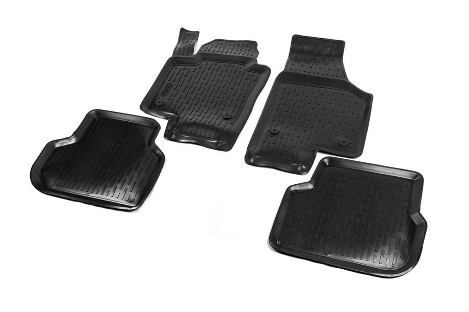 Volkswagen Jetta 2011–2018 Gumijasti tepihi za kabino (4 kosi, Niken 3D) Fotografija 2
