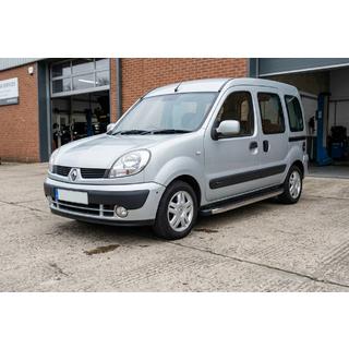 Stranske stopnice BlackLine (2 kos, aluminij) Renault Kangoo 1998–2008 fotografija 1