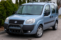 Fiat Doblo I 2005–2010 Sprednji zaščitni lok WT004 Black (črn) fotografija 1