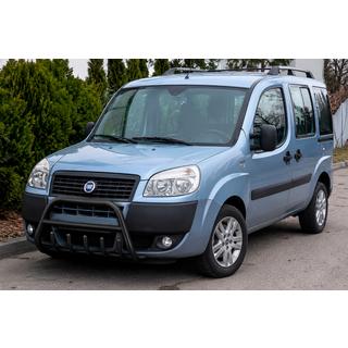 Sprednji zaščitni lok WT004 Black (črn) Fiat Doblo I 2005–2010 fotografija 1