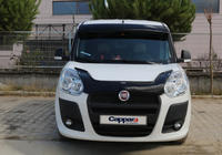Fiat Doblo II 2010–2022 Vizir na vetrobransko steklo (črn sijaj, 5 mm) fotografija 11
