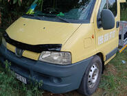 Peugeot Boxer 1994–2006 Deflektor pokrova motorja (2002-2006, EuroCap) fotografija 2