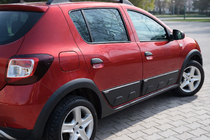 Dacia Sandero 2013–2020 Letve za vrata (4 kos, ABS) fotografija 1