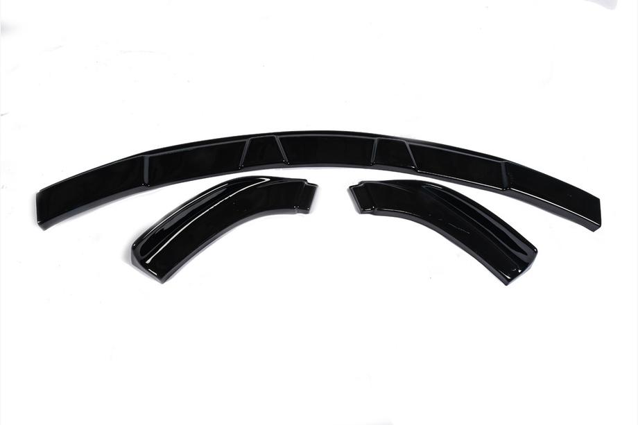 Honda Civic Sedan VIII 2006–2011 Dodatek sprednjega odbijača – lip (črn) Fotografija 3