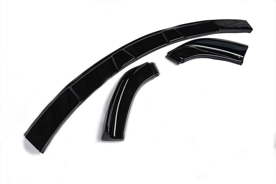 Honda Civic Sedan VIII 2006–2011 Dodatek sprednjega odbijača – lip (črn) Fotografija 4