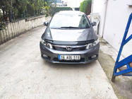 Honda Civic Sedan IX 2011–2016 Deflektor pokrova motorja (EuroCap) fotografija 11
