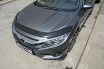 Honda Civic Limuzina X 2016–2021 Deflektor pokrova motorja (EuroCap) fotografija 3