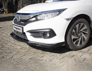 Honda Civic Limuzina X 2016–2021 Sprednji odbijač lip V1 (črn) fotografija 2