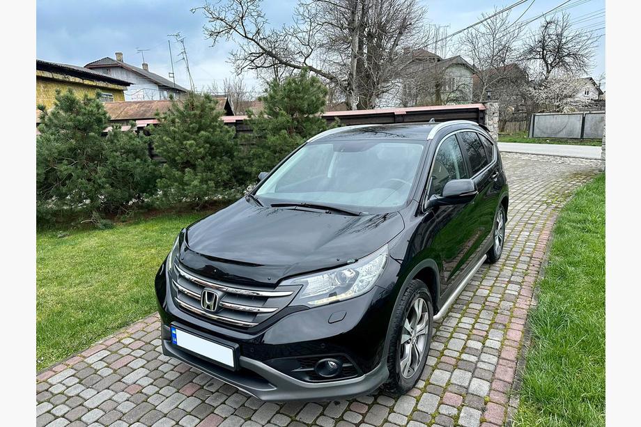 Honda CRV 2012–2016 Deflektor pokrova motorja (EuroCap) Fotografija 2