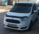 Ford Courier 2014–2023 Vizir na vetrobransko steklo (črn sijaj, 5 mm) fotografija 2