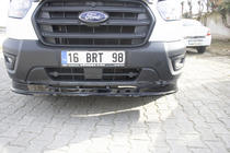 Ford Transit 2014– Sprednji lip spojler (2019+, ABS) fotografija 4