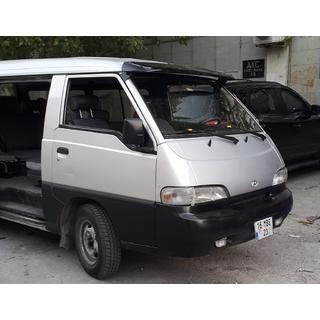 Vizir na vetrobransko steklo (črn sijaj, 5 mm) Hyundai H100 fotografija 2