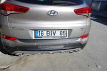 Hyundai Tucson TL 2016–2021 Difuzor zadnjega odbijača EuroCap 2016-2018 (ABS) fotografija 13