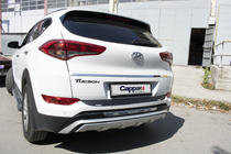 Hyundai Tucson TL 2016–2021 Difuzor zadnjega odbijača EuroCap 2016-2018 (ABS) fotografija 6