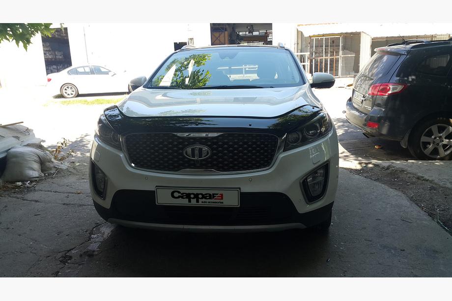Kia Sorento III UM 2014–2020 Deflektor pokrova motorja (EuroCap) Fotografija 6